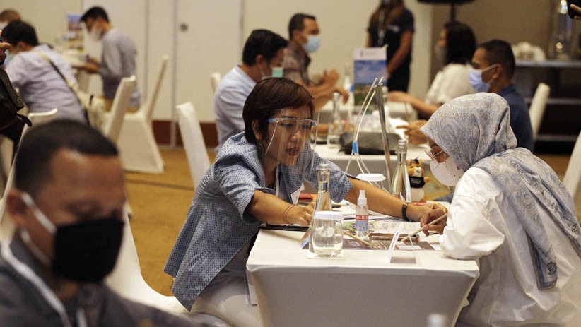 Antusiasme Peserta ICTM 2020 Ikuti Program Buyers Meet Sellers di Bali - Bagian 3