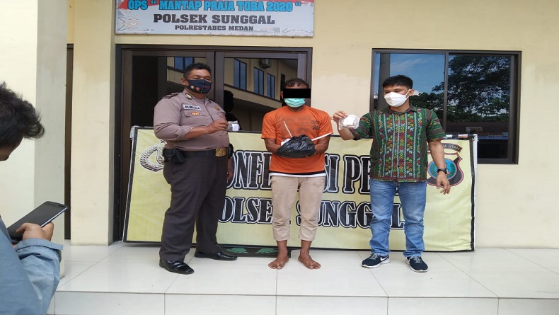 Pengedar Ganja di Deliserdang Ditangkap Polisi, Puluhan Paket Diamankan
