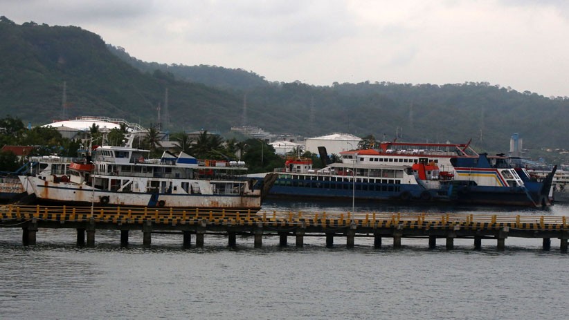 Suasana Sepi Pelabuhan Ketapang karena Pandemi Covid-19 - Bagian 3