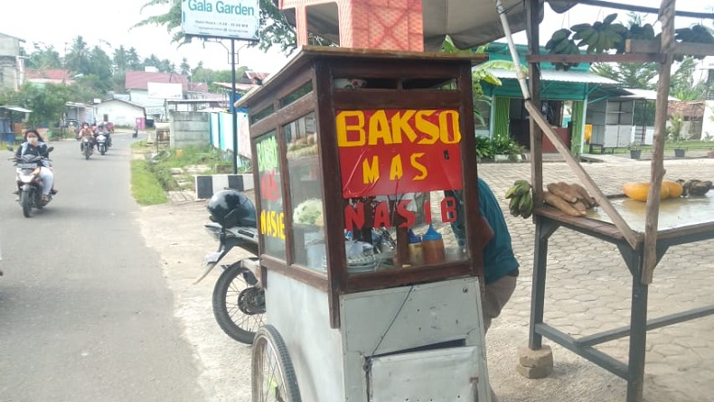 Masih Trauma, Pedagang Bakso di Jambi yang Ditendang Belum Berani Berjualan 