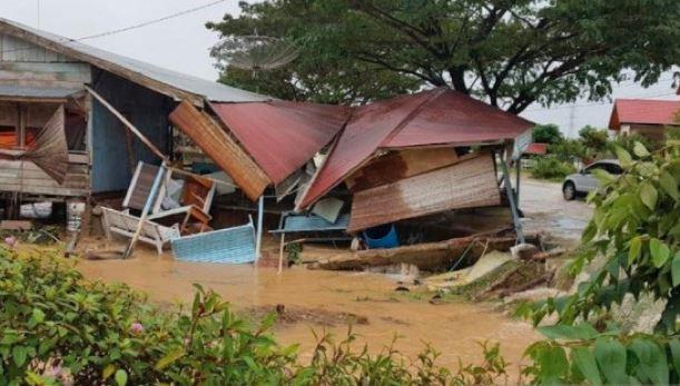18 Rumah dan 4 Jembatan di Aceh Timur Rusak Berat Diterjang Banjir