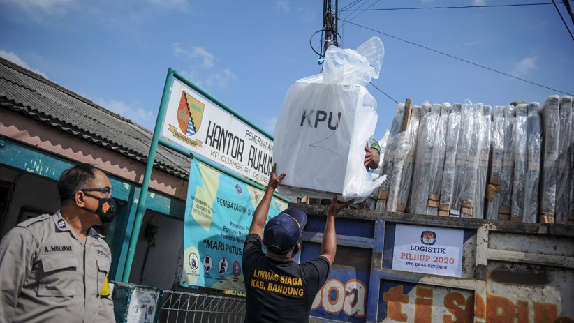 Logistik Pilkada Mulai Didistribusikan ke 6.874 TPS Kabupaten Bandung - Bagian 1