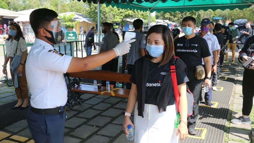 Kemenparekraf dan Mister Aladin Ajak Peserta FunTrip Protocol CHSE ke Candi Borobudur - Bagian 4