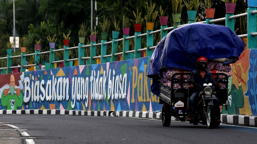 Mural Protokol Kesehatan Bertebaran di Surabaya - Bagian 4