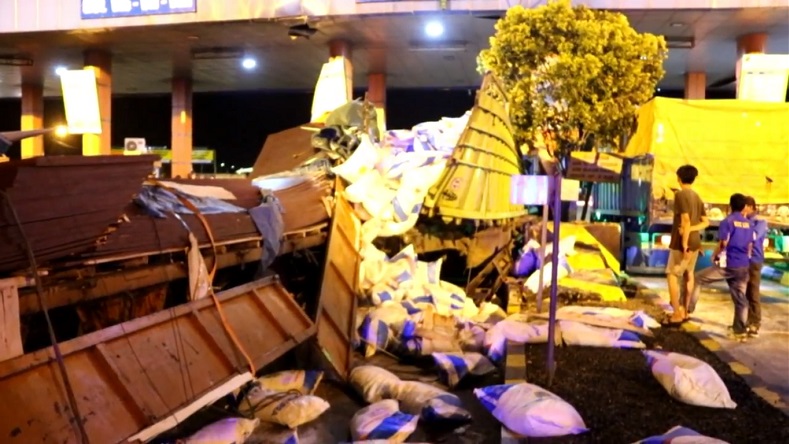 Kecelakaan maut di Pelabuhan Bakauheni, Diduga Truk Rem Blong