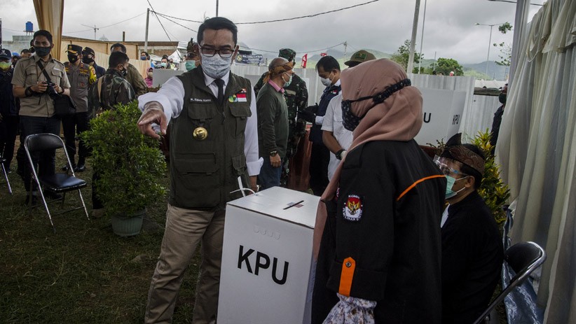 Ridwan Kamil Keliling Naik Motor Tinjau Pilkada Kabupaten Bandung - Bagian 2