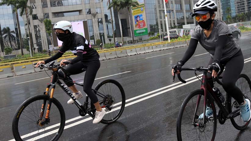 Suasana Sepi Jalanan Jakarta saat Libur Pilkada - Bagian 1