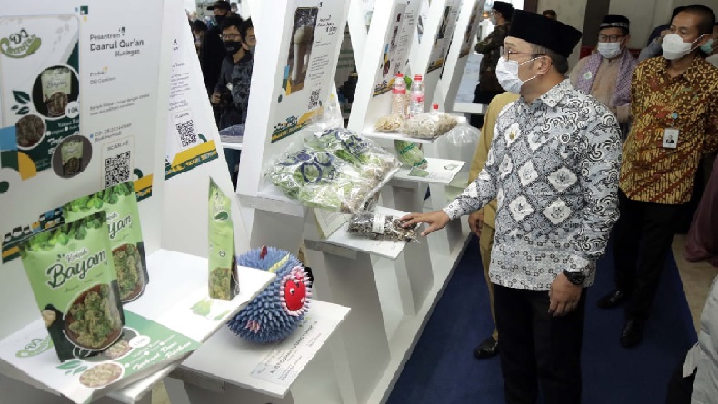 Gubernur Ridwan Kamil Pasang Target 5.000 Ponpes di Jabar Mandiri Ekonomi 