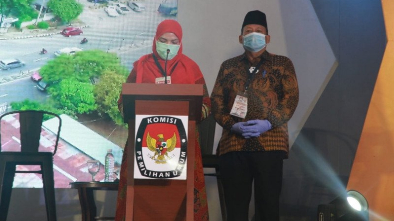 Paslon Eva Dwiana-Deddy Unggul di Pilkada Bandarlampung