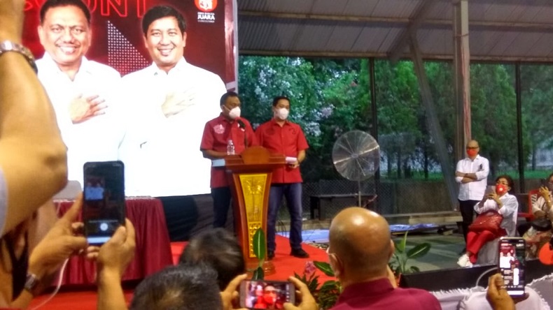 Gubernur Petahana Olly Dondokambey Anggap Kompetitor Sahabat