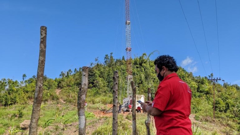 Dapat Kado Natal, Masyarakat di Puncak Papua Bisa Nikmati Sinyal 4G