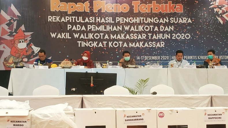 Danny Pomanto-Fatmawati Ditetapkan Jadi Pemenang Pilkada Makassar
