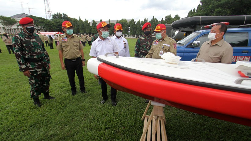 Apel Kesiapan Kopassus dan Tagana Hadapi Fenomena La Nina - Bagian 2
