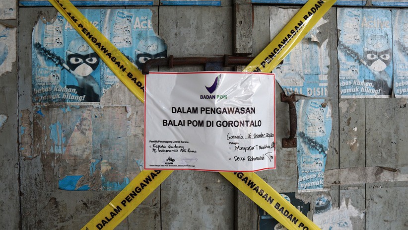 Tidak Layak Simpan Makanan, Gudang Kebutuhan Bahan Pokok Disegel BPOM - Bagian 1