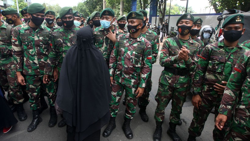 Aksi 1812 Dibubarkan Paksa TNI - Polisi - Bagian 5