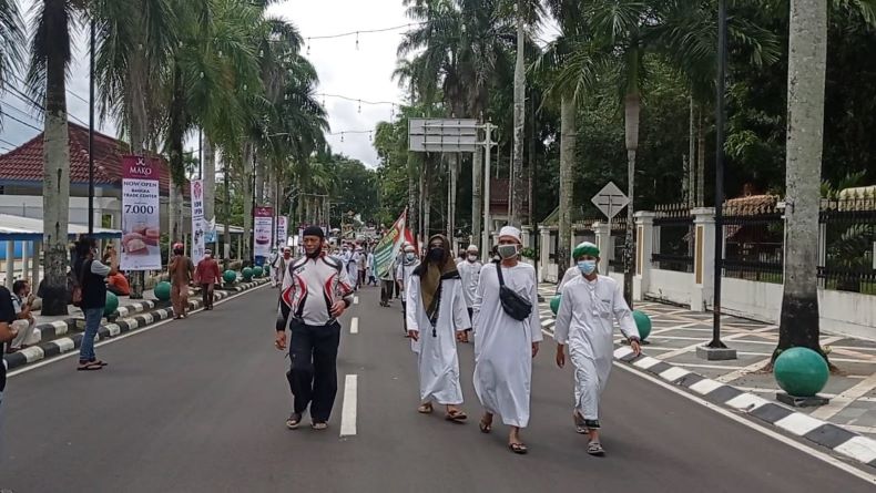 Tak Berizin, Aksi FPI di Babel Hanya Berlangsung 10 Menit