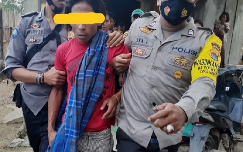 Pria di Bima Ditangkap Polisi Gegara Cabuli Bocah yang Lelap Tidur di Rumah Kakek