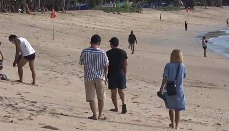 Malam Tahun Baru, Kawasan Pantai Kuta Bebas Kendaraan Bermotor