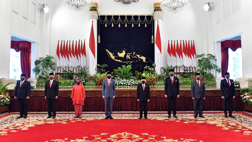 Proses Pelantikan 6 Menteri Kabinet Indonesia Maju - Bagian 1