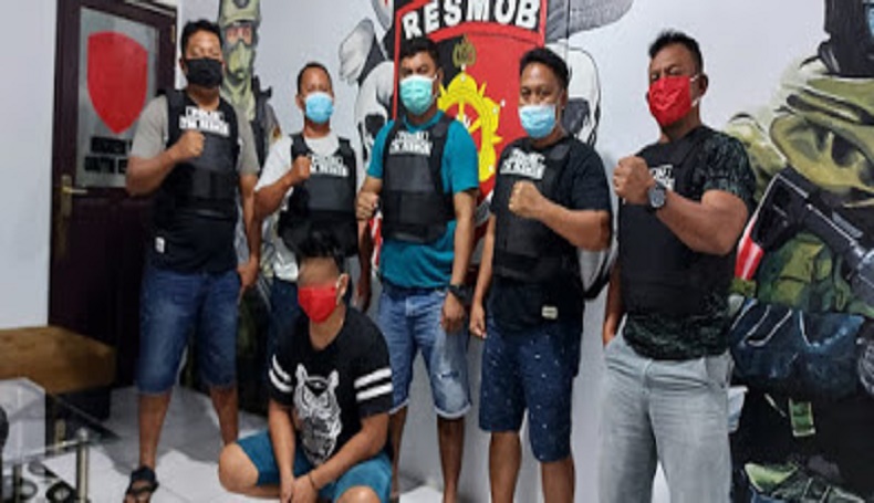 Pelaku Penganiayaan Security Pegadaian di Bitung Diringkus 