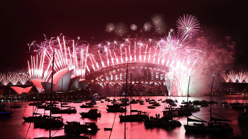 Pesta Kembang Api, Tanda Tahun Baru 2021 di Australia - Bagian 3