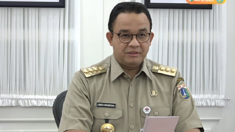 Anies Terbata-bata Pimpin Penghormatan Saefullah : Selamat Jalan Putra Jakarta Terbaik