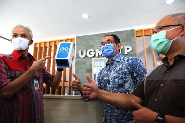 Datangi Pabrik GeNose C19 di Yogya, Ganjar Langsung Pesan 100 Unit