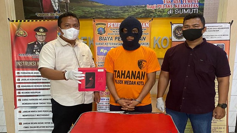 Spesialis Pembobol Indekos di Medan Ditangkap
