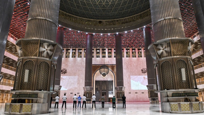 Foto-Foto Masjid Istiqlal Selesai Direnovasi - Bagian 1