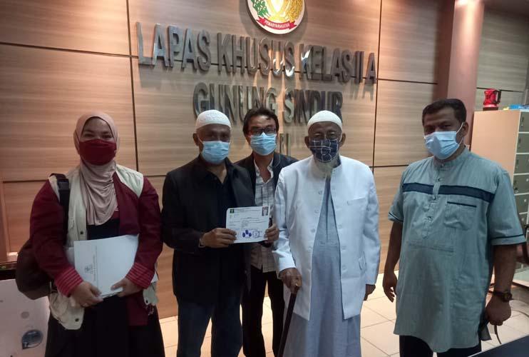 Ini Penampakan Abu Bakar Baasyir Sebelum Tinggalkan Lapas Gunung Sindur