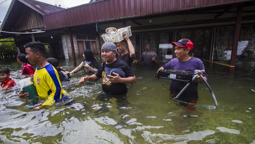 2.907 Jiwa Terdampak Banjir di Kalimantan Selatan - Bagian 1