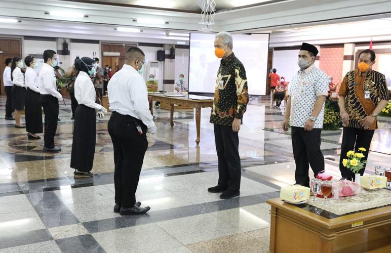 Ganjar: Kalau Ada kecurangan Tes CPNS di Jateng, Tidak Ada Ampun, Akan Saya Proses