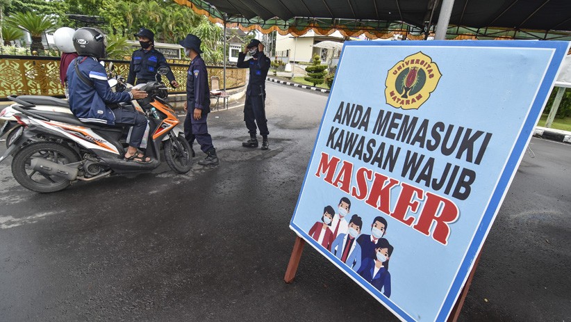 10 Dosen dan Karyawan Positif Covid-19, Universitas Mataram Ditutup Sementara - Bagian 1