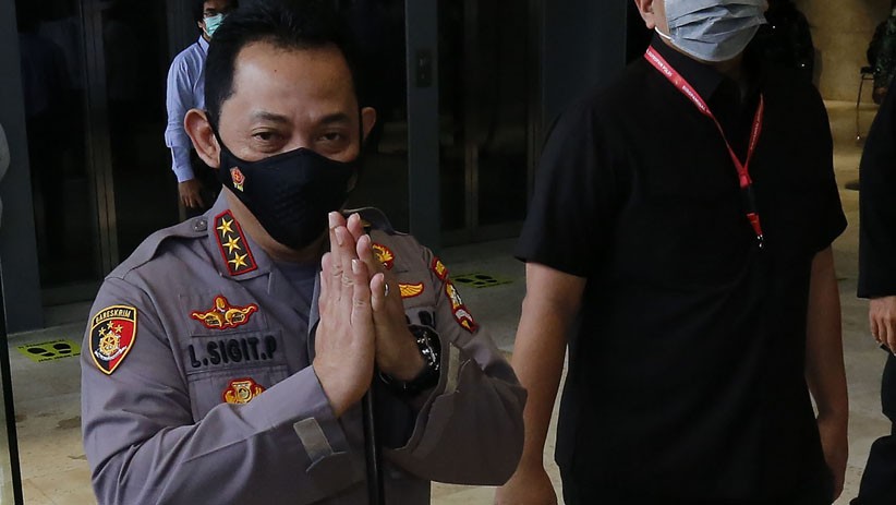 Jenderal Idham Azis Dampingi Komjen Listyo Sigit Prabowo Fit and Proper Test Calon Kapolri - Bagian 4