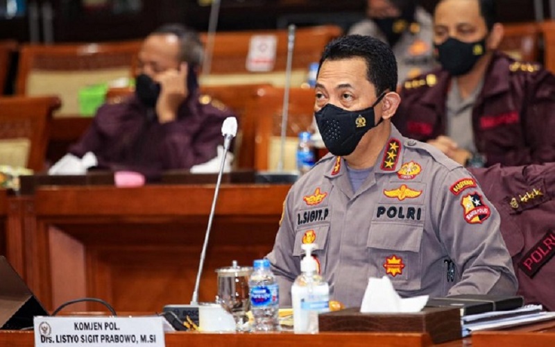 DPR Setujui Komjen Listyo Sigit Prabowo Jadi Kapolri Pengganti Jenderal Idham Azis