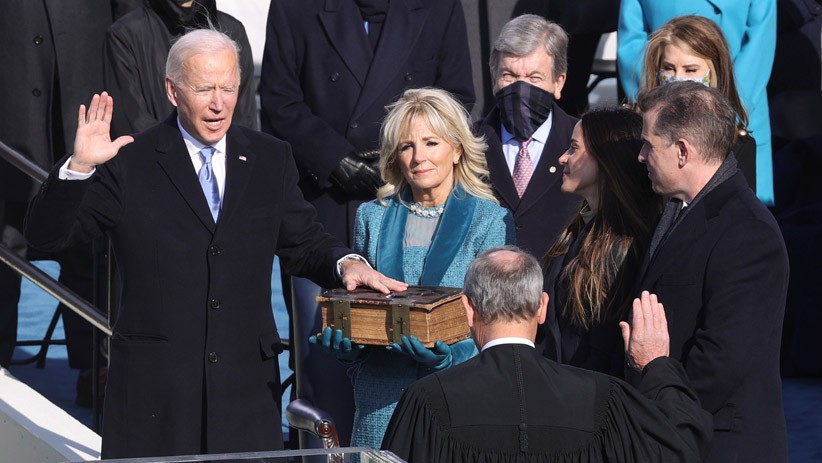 Momen Bersejarah, Joe Biden Dilantik sebagai Presiden AS ke-46 - Bagian 1