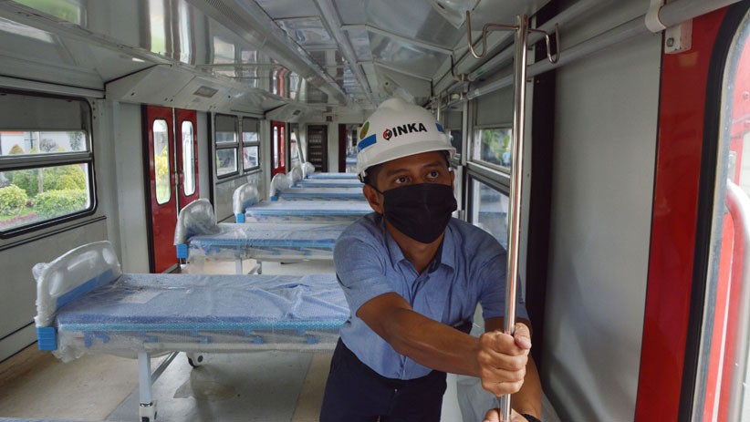 KRL Dimodifikasi Jadi Rumah Sakit Lapangan untuk Pasien Covid-19 - Bagian 2