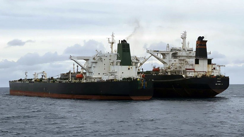 Penampakan 2 Kapal Tanker Iran dan Panama Bawa BBM Ilegal Diamankan Bakamla - Bagian 2