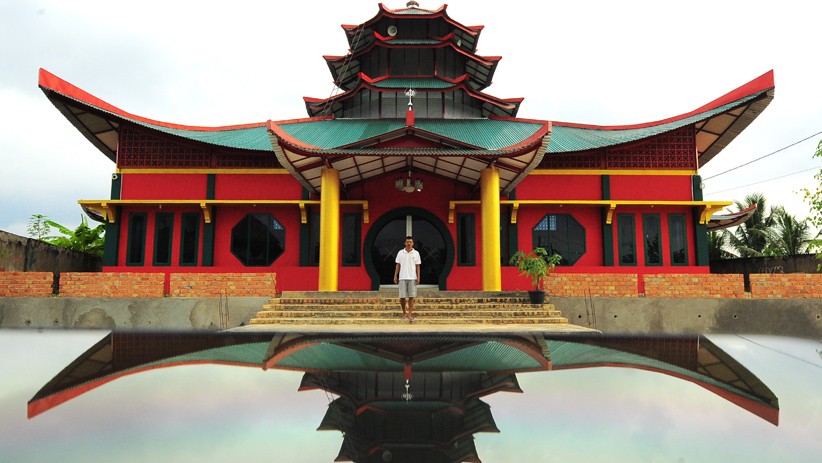 Melihat Pembangunan Masjid Laksamana Cheng Hoo Jambi - Bagian 1