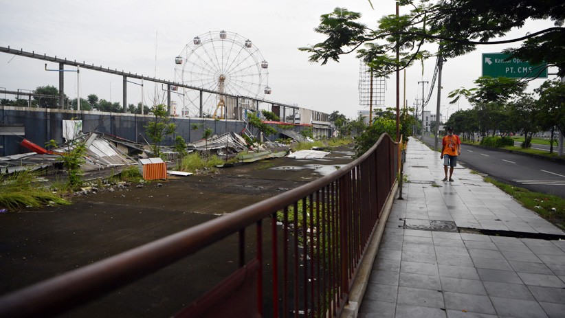Penampakan Taman Wisata Suroboyo Carnival Park Berhenti Beroperasi dan Dibongkar - Bagian 2