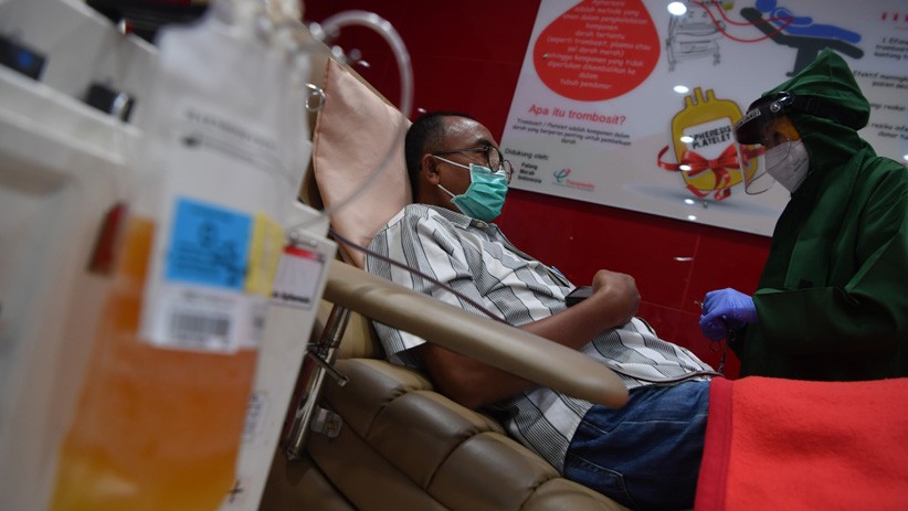 Jumlah Pendonor Plasma Konvalesen di Surabaya Meningkat - Bagian 1