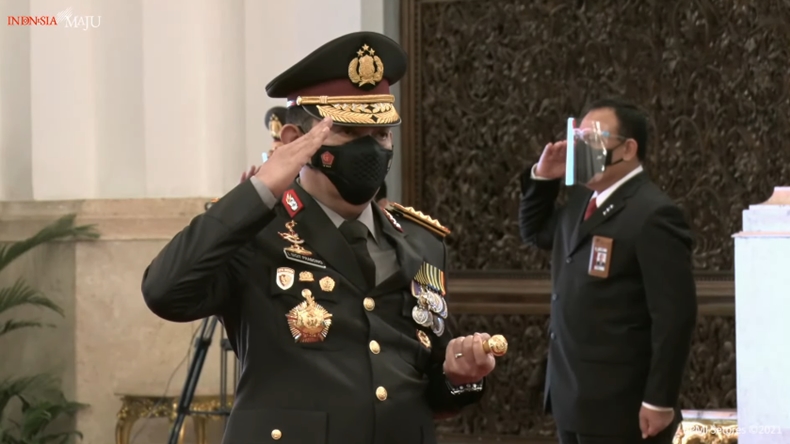 Listyo Sigit Resmi Jadi Kapolri Gantikan Idham Azis