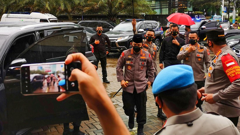 Pakai Kopiah, Kapolri Jenderal Listyo Sigit Prabowo Silaturahmi ke Muhammadiyah - Bagian 5