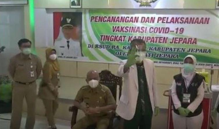 Pernah Terpapar Covid-19, Ratusan Nakes di Jepara Batal Divaksin