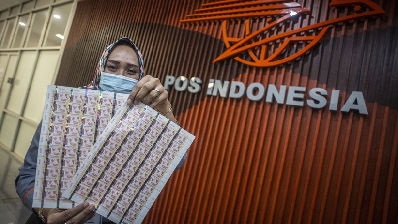 Penampakan Materai Baru Rp10.000, Dijual di Kantor Pos - Bagian 2