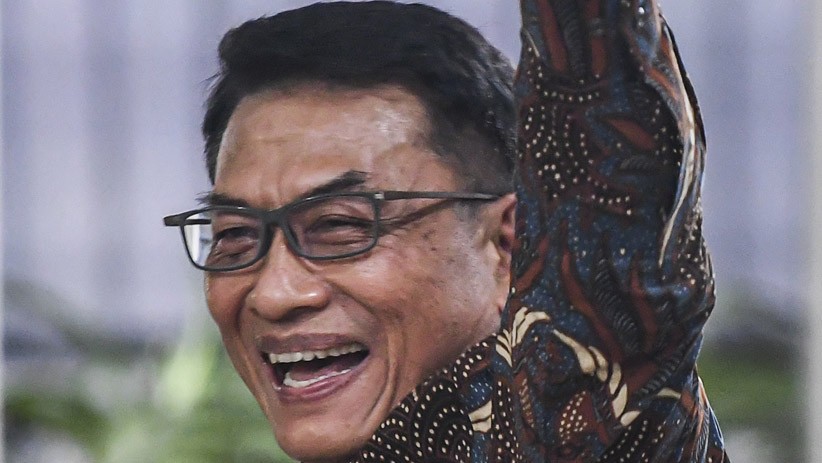 Ekspresi Moeldoko Bantah Tudingan AHY soal Kudeta Partai Demokrat - Bagian 2
