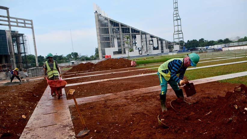 Progres Pembangunan Gedung Universitas Islam Internasional Indonesia - Bagian 3