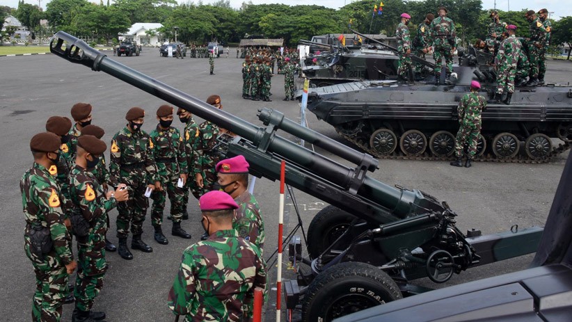 Taruna AAL Berkunjung ke Pasmar 2, Belajar Kesenjataan Korps Marinir - Bagian 1