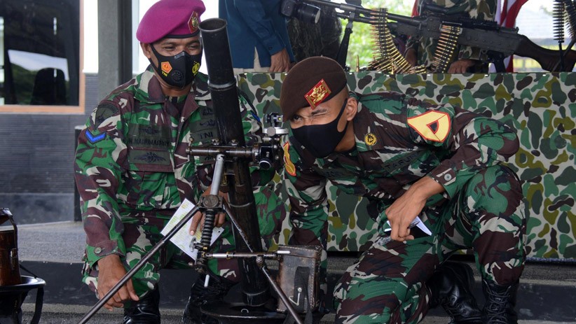 Taruna AAL Berkunjung ke Pasmar 2, Belajar Kesenjataan Korps Marinir - Bagian 2