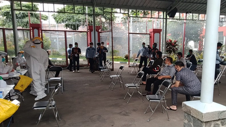 6 Positif Covid-19, 358 Napi Lapas Sukamiskin Termasuk Setnov Dites Swab 